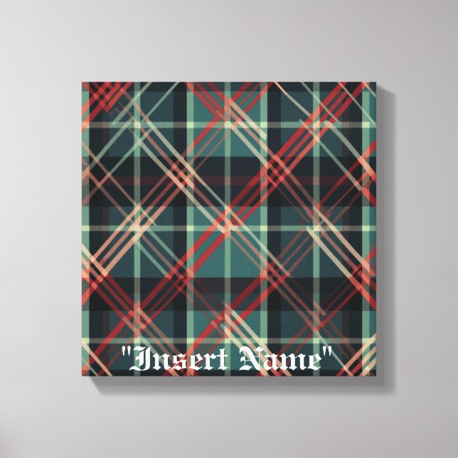 Timeless Tweed Canvas Print (Front)