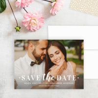 Timeless Type Tan Dot Photo Wedding