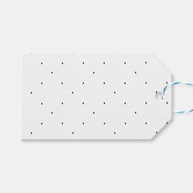 Timeless Valentine's Elegance Gift Tags (Front (Horizontal))