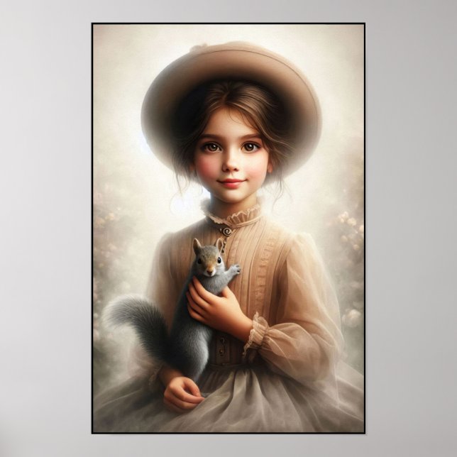 Timeless Victorian Era Elegance Wall Poster (Front)