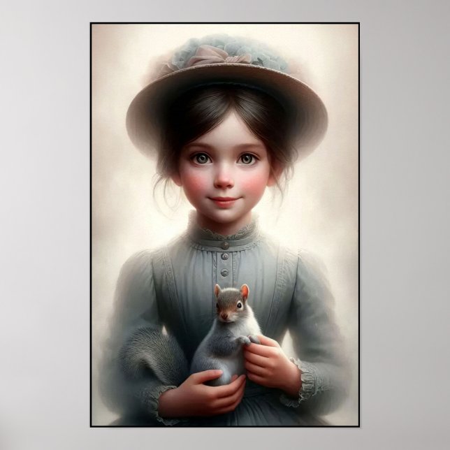 Timeless Victorian Era Elegance Wall Poster (Front)