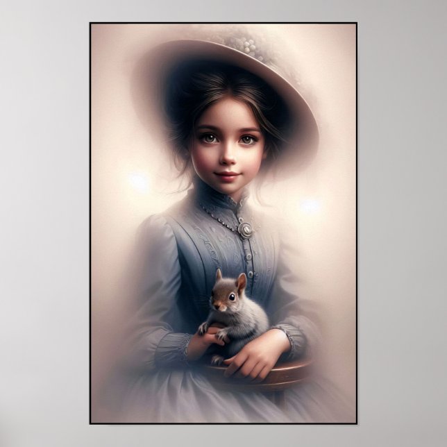 Timeless Victorian Era Elegance Wall Poster (Front)