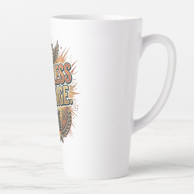 Timeless Vintage Latte Mug (Right)