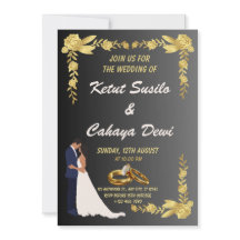 Timeless Wedding  Featuring Bride and Groom