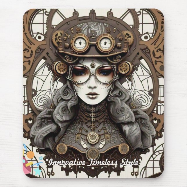 "Timeless Whispers" Mouse Mat (Front)