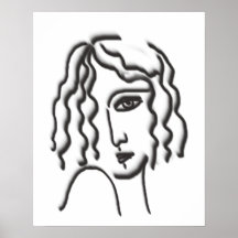 Timeless Woman Drawing