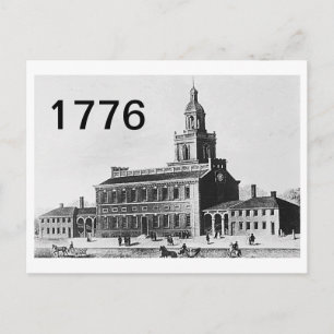 Timeline 1776 postcard
