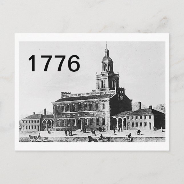 Timeline 1776 postcard (Front)