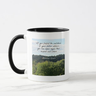 Timely Quote by Abraham Lincoln Mug