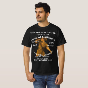 TimeMachine Gallipoli Dardanelles First World War T-Shirt
