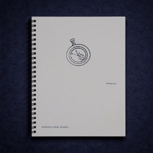 Timepiece-Midnight Cartographer Notebook
