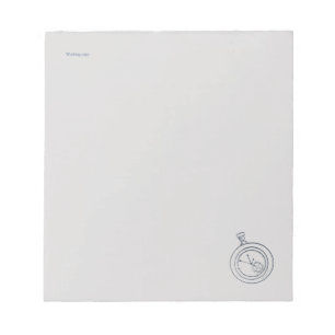 Timepiece-Midnight Cartographer  Notepad