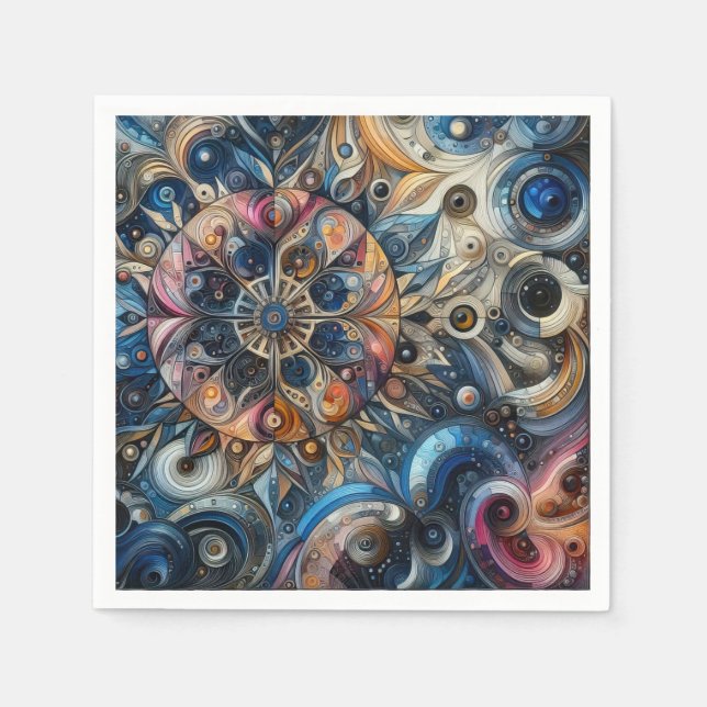 Timepiece Napkin (Front)