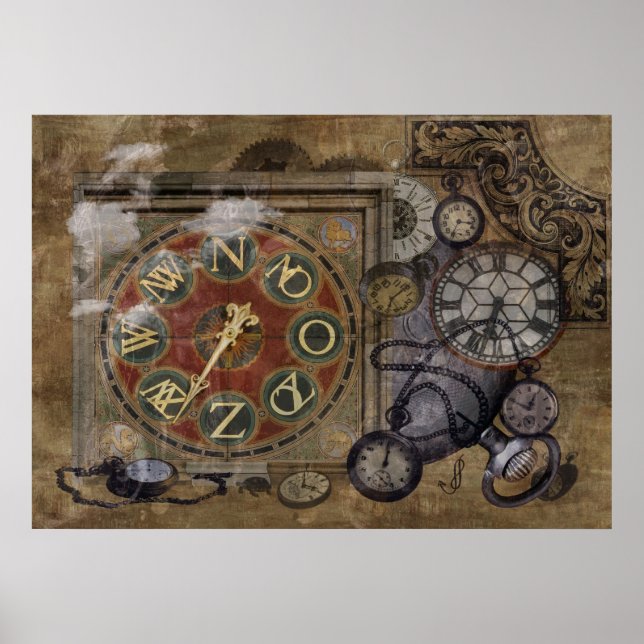Timepiece Theme and Variations Poster (Front)