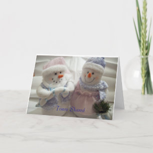 Times Shared Make Wonderful Memories Holiday Card
