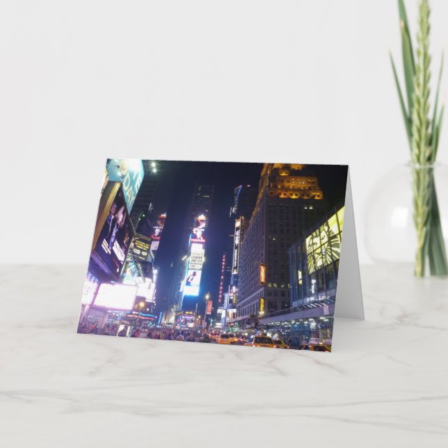 times sqare nyc card (Front)