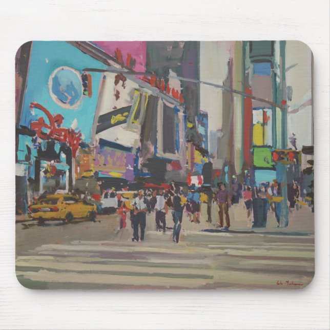 Times Square 2012 Mouse Mat (Front)