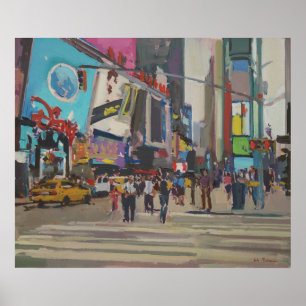 Times Square 2012 Poster