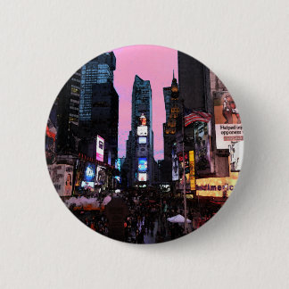 Times Square 6 Cm Round Badge