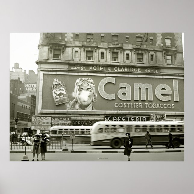 Times Square Advertising: 1943 Poster (Front)