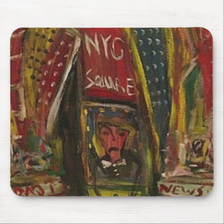 TIMES SQUARE ALIEN MOUSE MAT