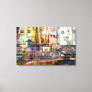 Times Square at Twilight Canvas Print