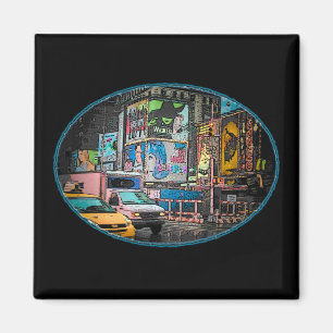 Times Square Billboards Magnet