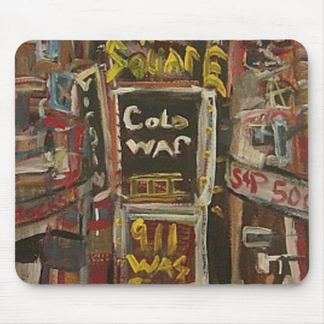 TIMES SQUARE COLD WAR MOUSE MAT (Front)