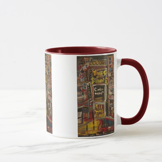 Times square cold war  mug (Right)