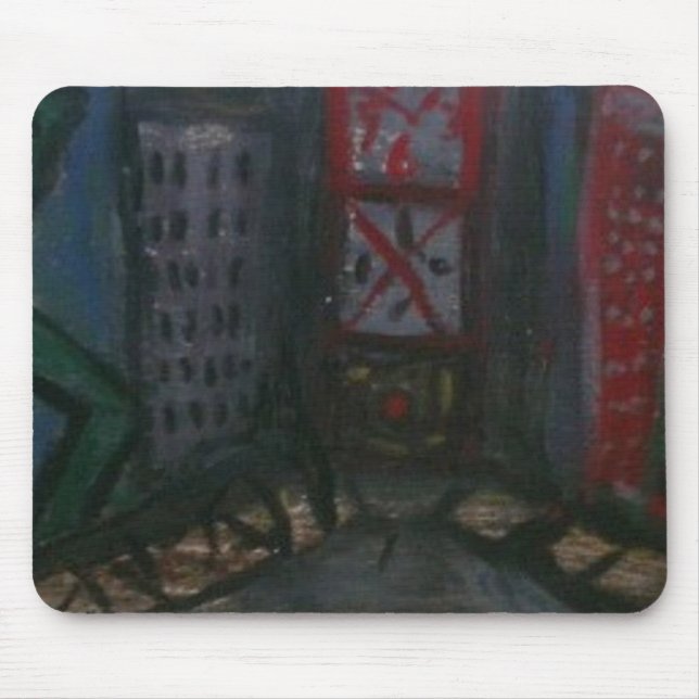 TIMES SQUARE EMPTY MOUSE MAT (Front)