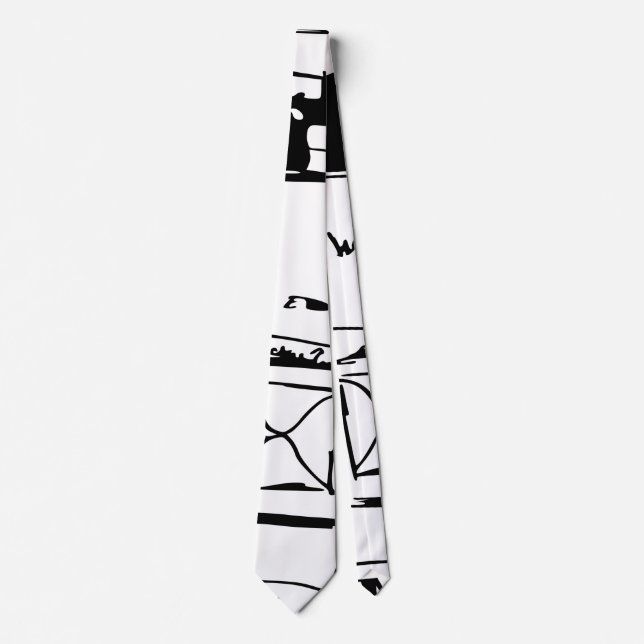 TIMES SQUARE EMPTY TIE (Front)