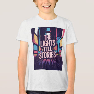 Times Square Glow Nights New York Tri-Blend Shirt
