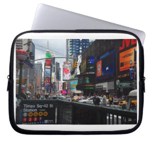 Times Square laptop sleeve