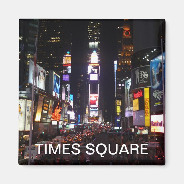 times square lights magnet (Front)