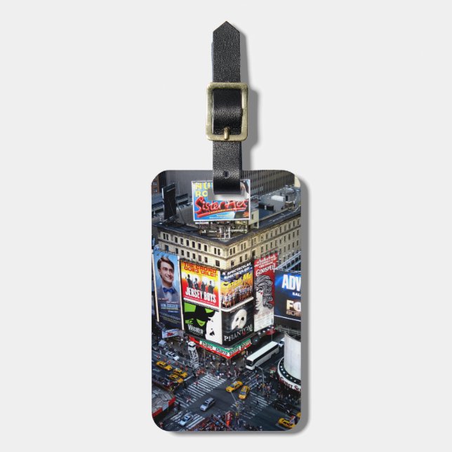 Times Square Luggage Tag (Front Vertical)