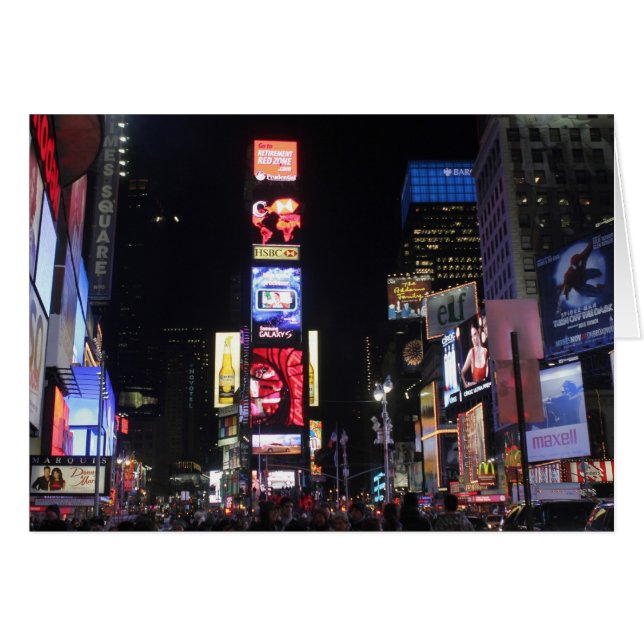 Times Square New York City (Front Horizontal)