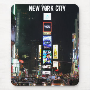 Times Square New York City Mouse Mat