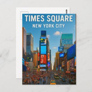 Times Square – New York City Postcard