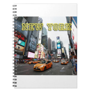 Times Square New York City USA Notebook