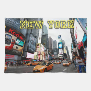 Times Square New York City USA Tea Towel