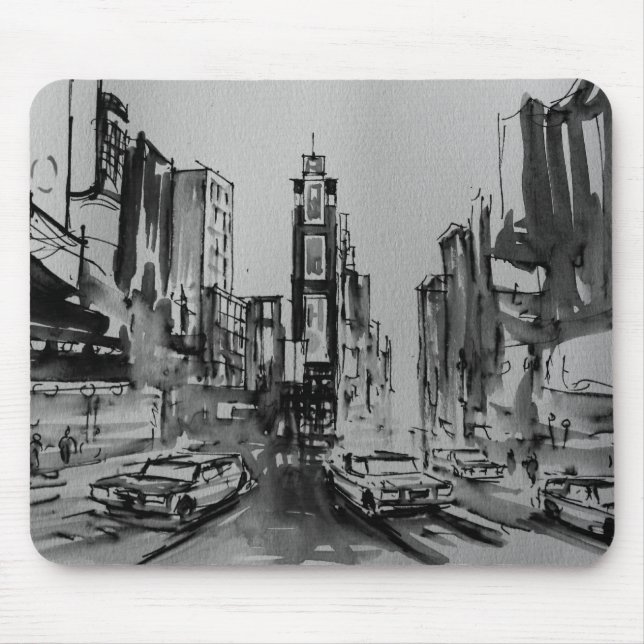 Times Square New York Mousepad (Front)