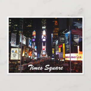 times square new york postcard