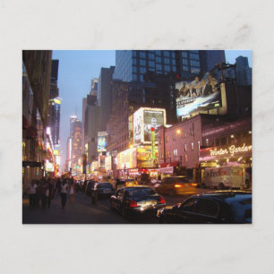 Times Square New York Postcard
