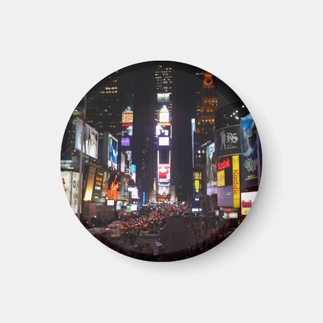 times square night magnet (Front)