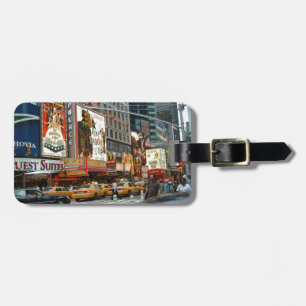 Times Square NY Luggage Tag