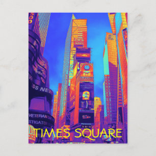 TIMES SQUARE Post Card