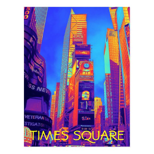 TIMES SQUARE Post Card