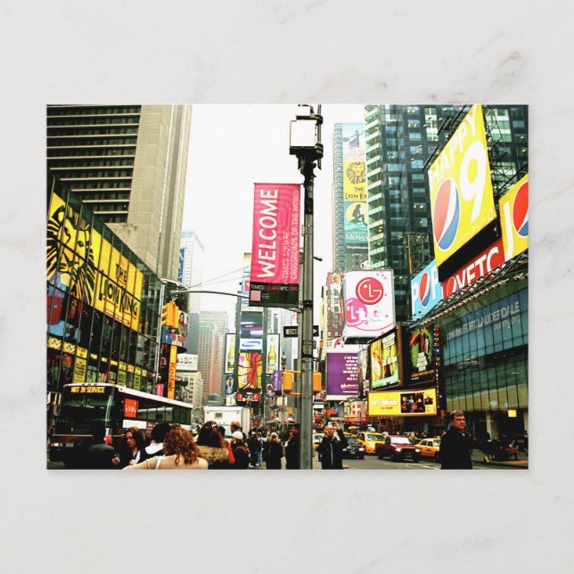 Times Square Postcard (Front)