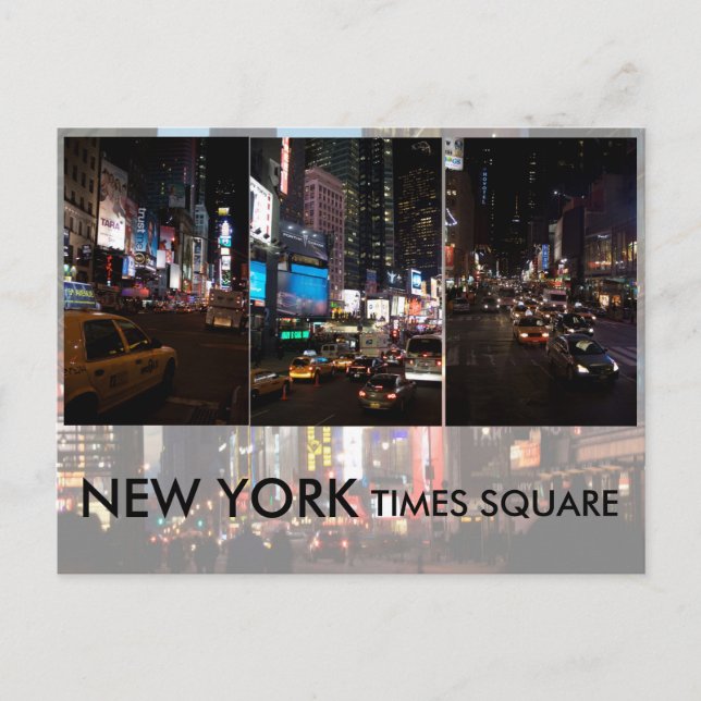times square postcard (Front)