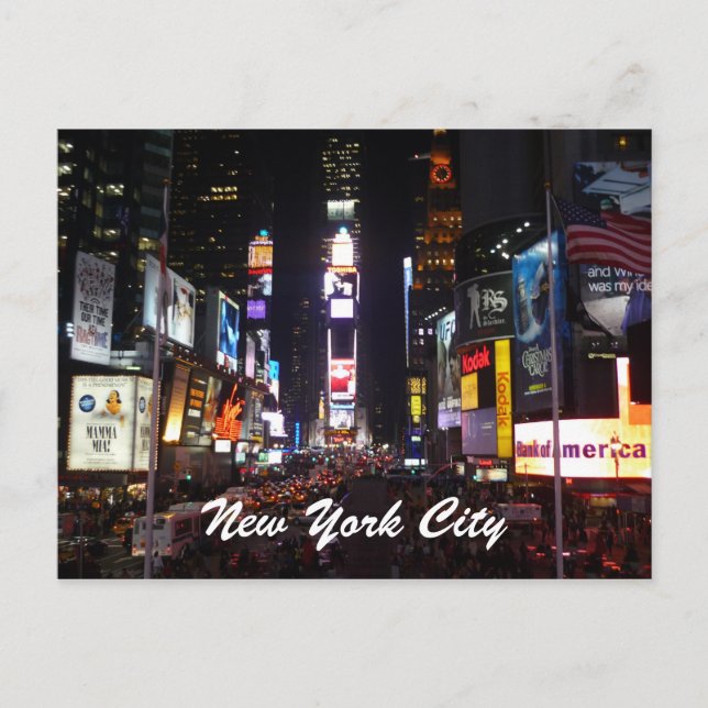 times square postcard (Front)